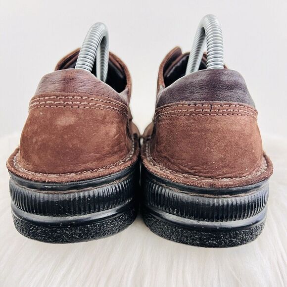 Naot Mens Denali Crazy Horse Brown Suede Leather Lace up Loafer Shoes ~ EU41 US8 - Picture 5 of 8